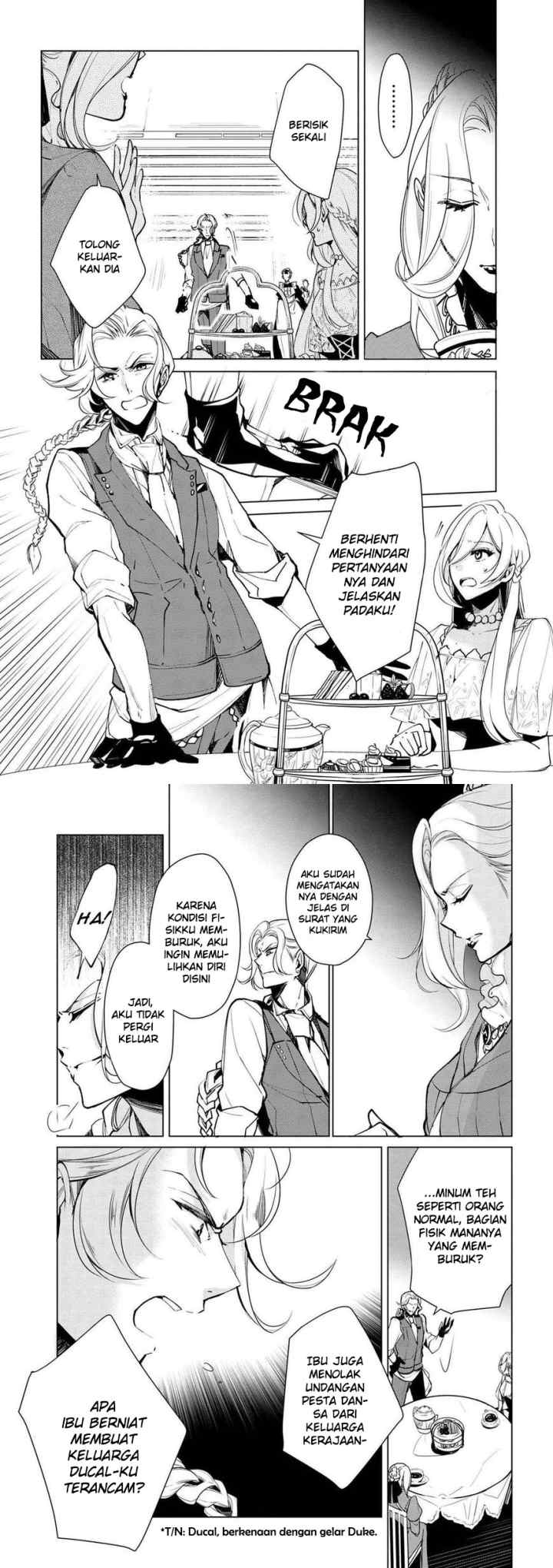 Koushaku Reijou no Tashinami chapter 18 halaman 4