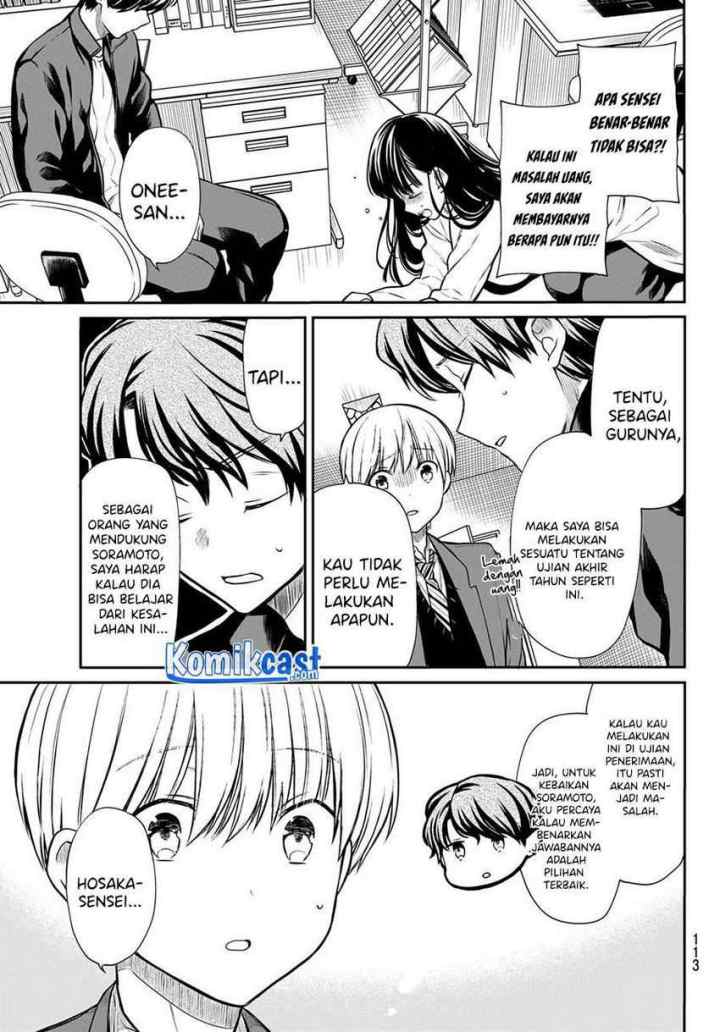 Danshi Koukousei wo Yashinaitai Onee-san no Hanashi chapter 170 halaman 4