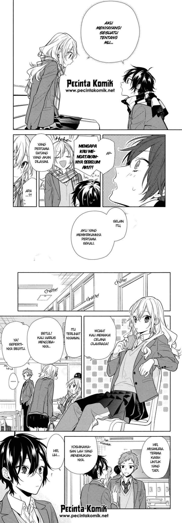 Horimiya chapter 101 halaman 14
