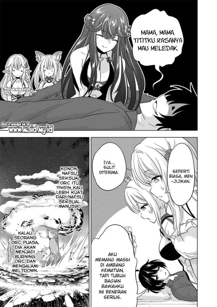 Shijou Saikyou Orc-san no Tanoshii Tanetsuke Harem Zukuri chapter 79 halaman 7