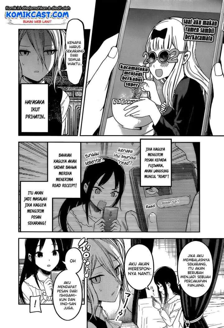 Kaguya-sama wa Kokurasetai: Tensai-tachi no Renai Zunousen chapter 102 halaman 9