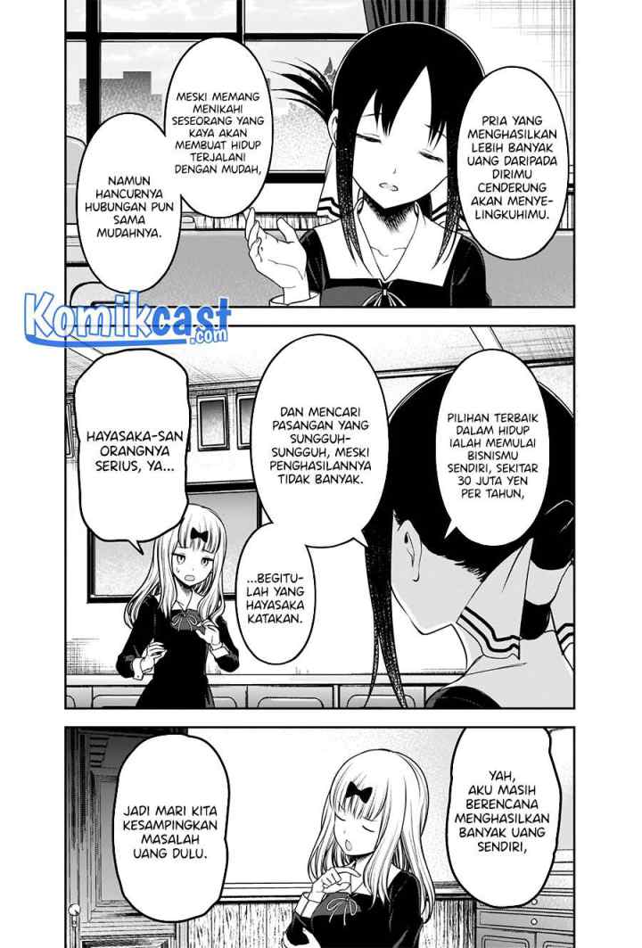 Kaguya-sama wa Kokurasetai: Tensai-tachi no Renai Zunousen chapter 235 halaman 4