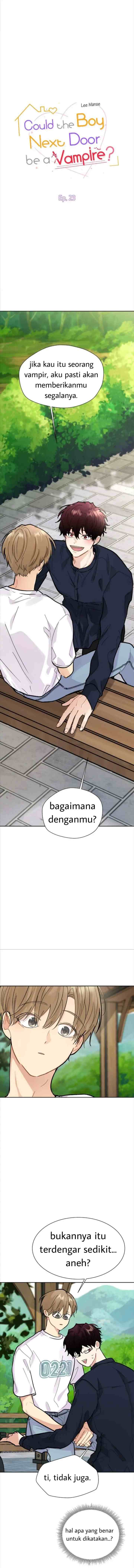Could the Boy Next Door be a Vampire? chapter 23 halaman 5