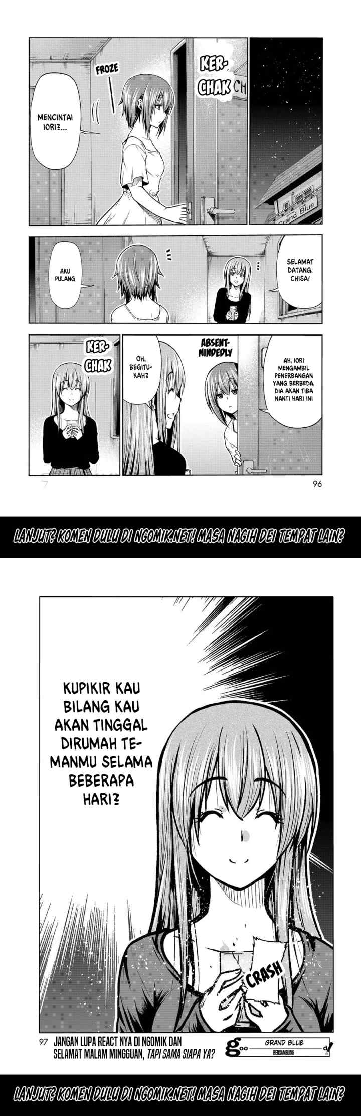 Grand Blue chapter 69.2 halaman 15