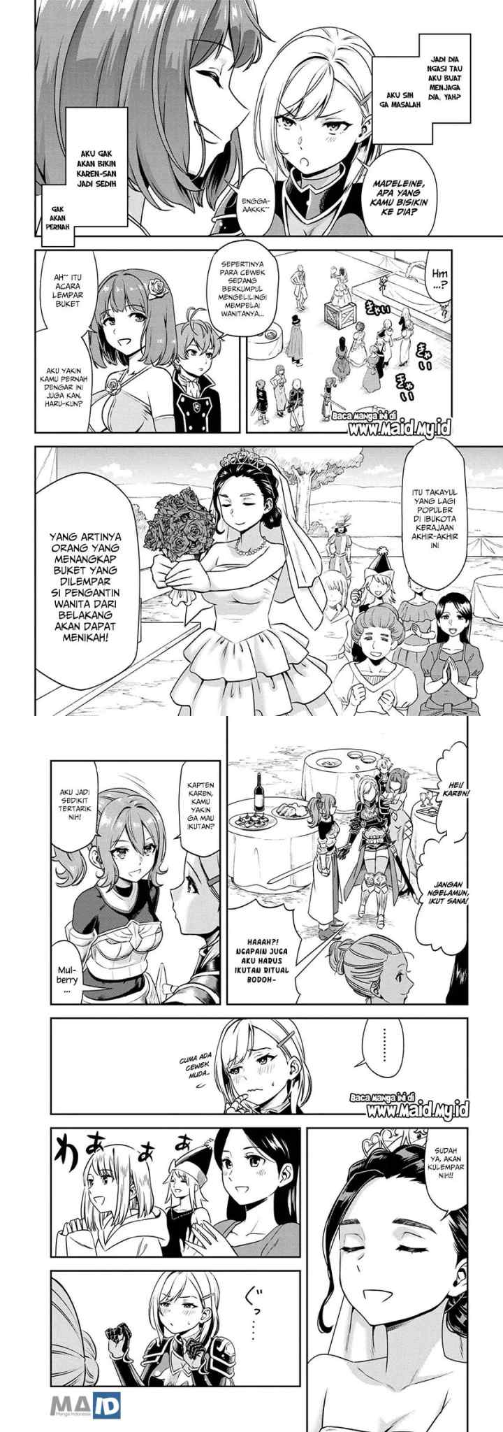 Toshiue Elite Onna Kishi Ga Boku No Mae De Dake Kawaii chapter 3.2 halaman 8
