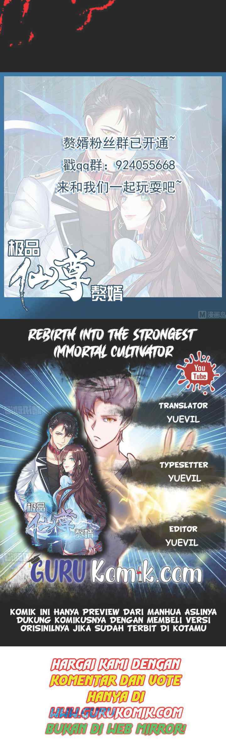 Rebirth Into the Strongest Immortal Cultivator chapter 58 halaman 19