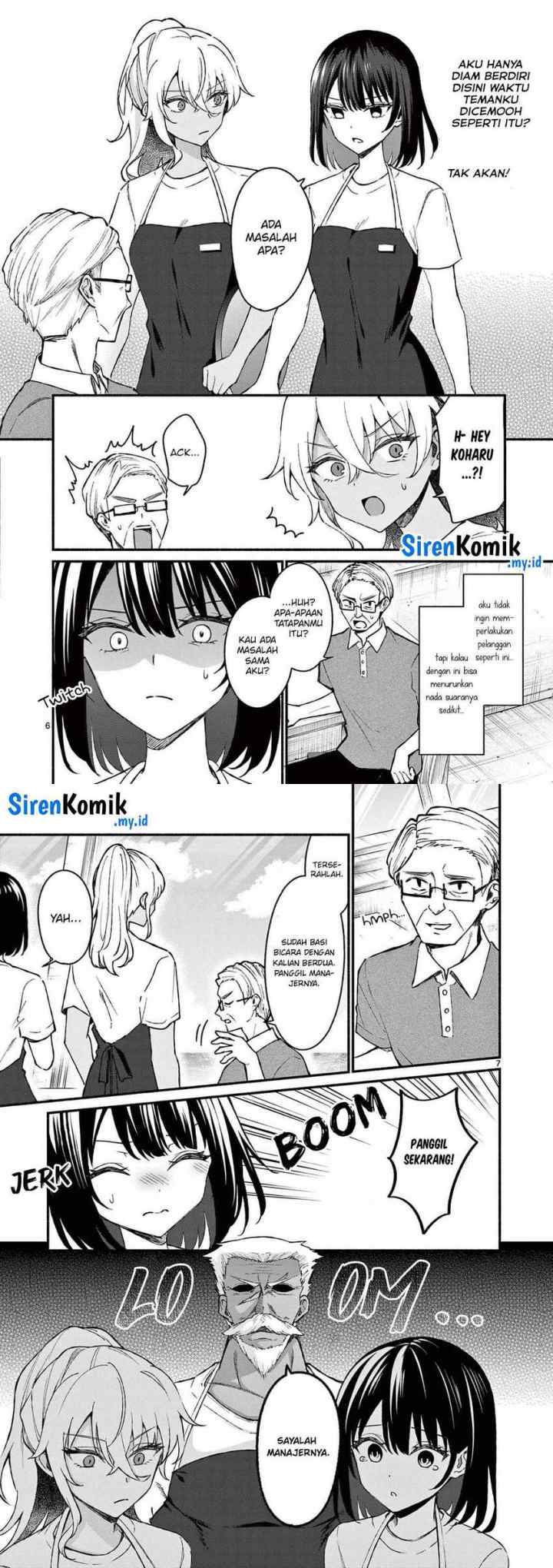 Shiotaiou no Sato-san ga Ore ni dake Amai chapter 37 halaman 4