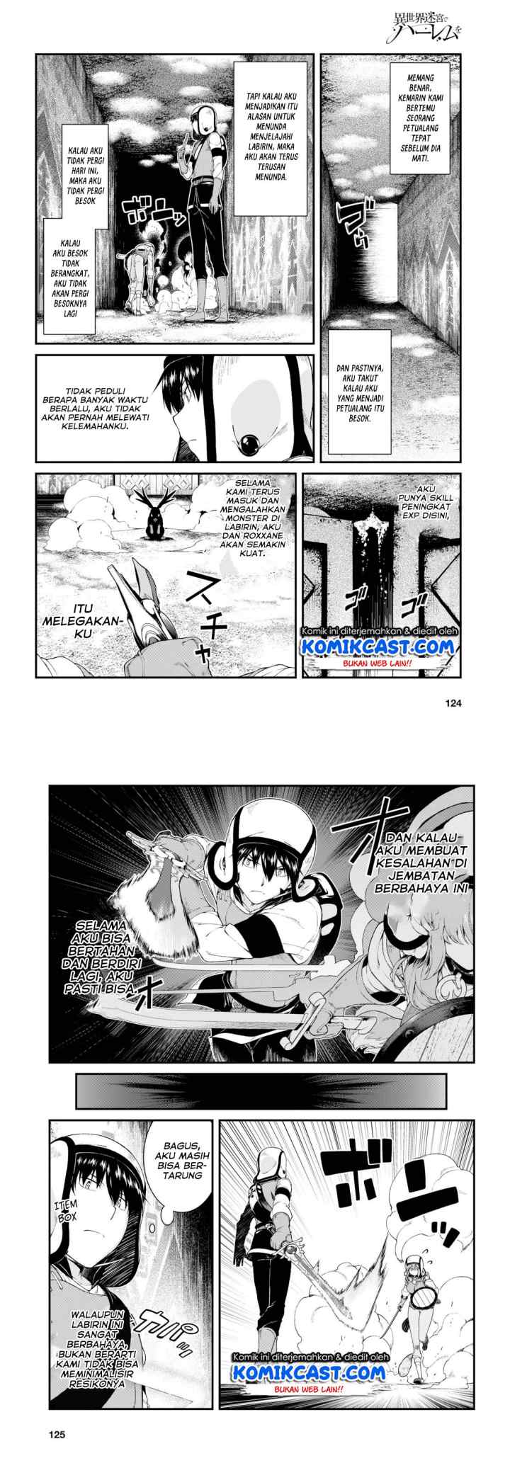 Isekai Meikyuu de Harem wo chapter 35 halaman 6