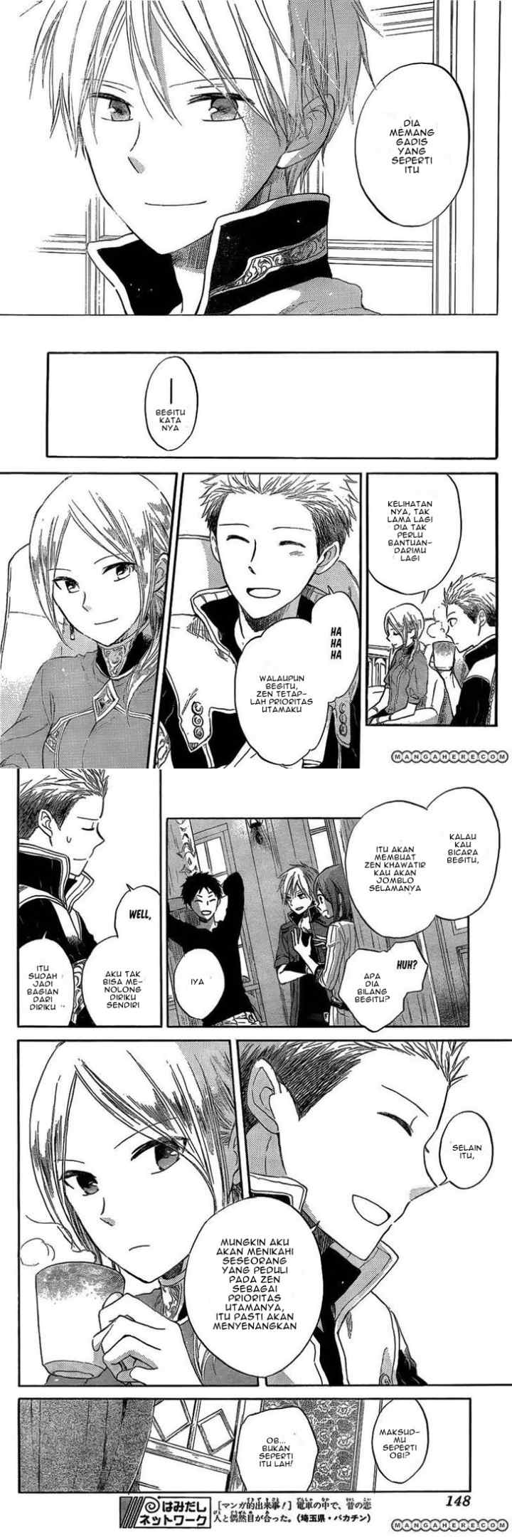 Akagami no Shirayukihime chapter 32 halaman 13