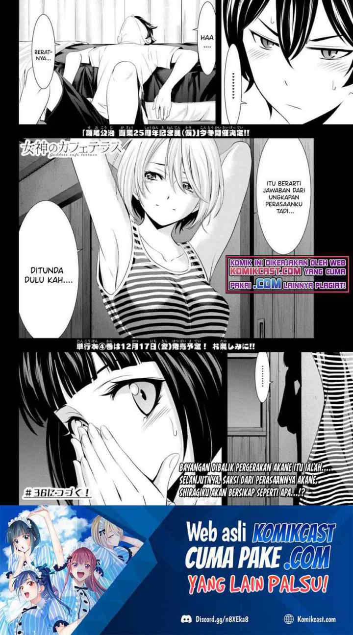 Megami no Kafeterasu chapter 35 halaman 18