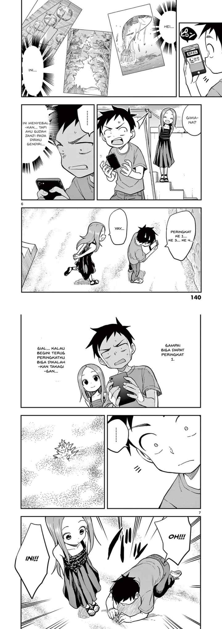 Karakai Jouzu no Takagi-san chapter 157 halaman 4