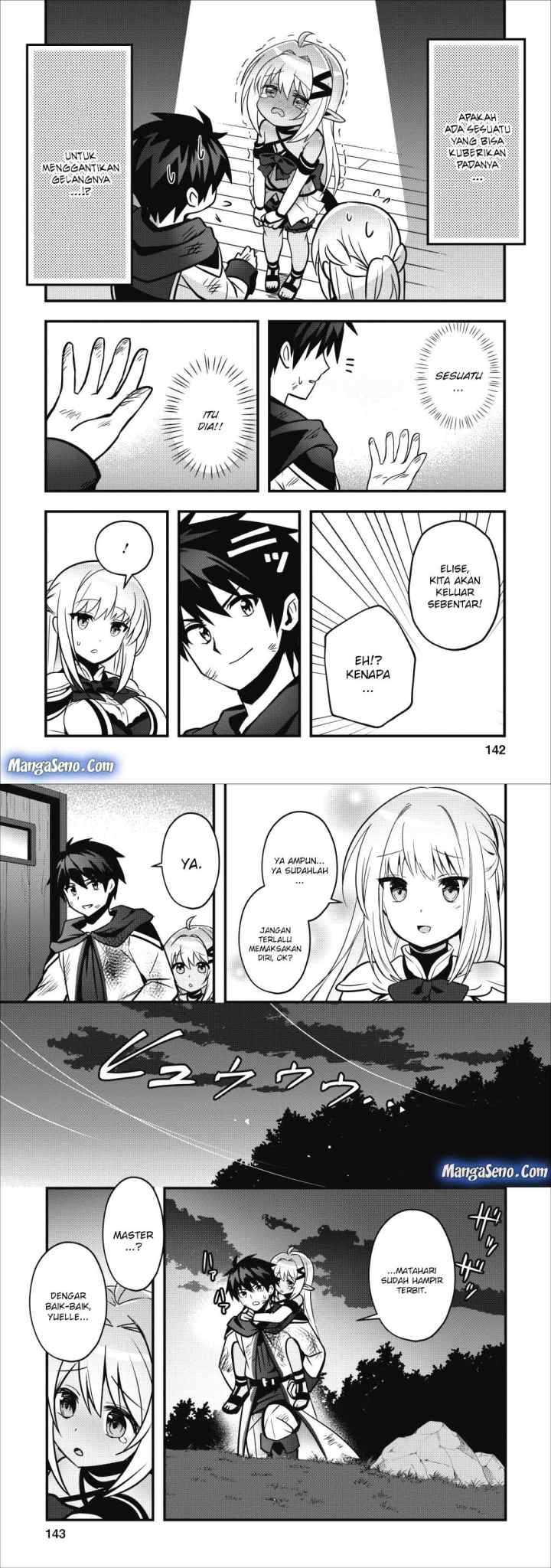 Isekai no Meikyuu Toshi de Chiyu Mahoutsukai Yattemasu chapter 10 halaman 14