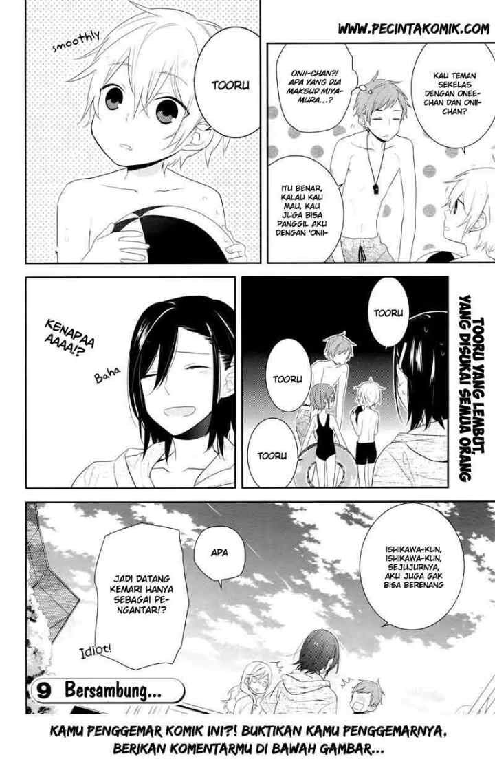 Horimiya chapter 24 halaman 14