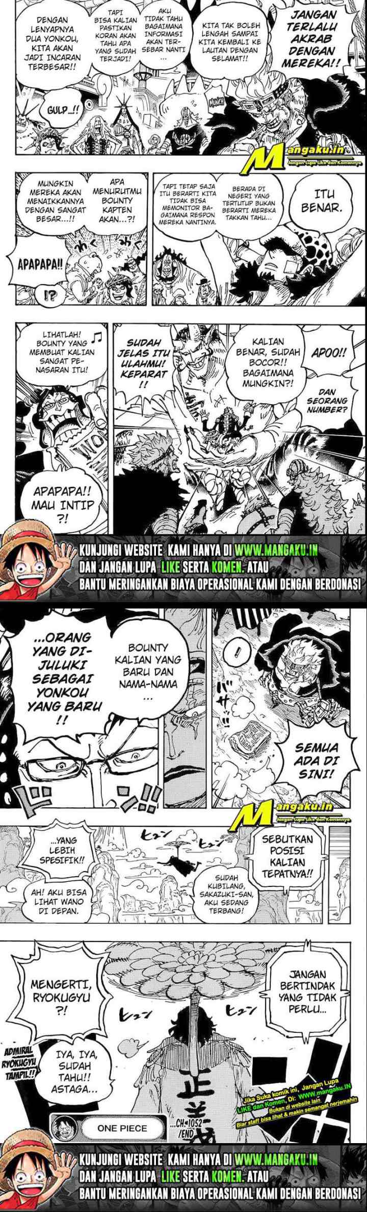 One Piece chapter 1052 halaman 5