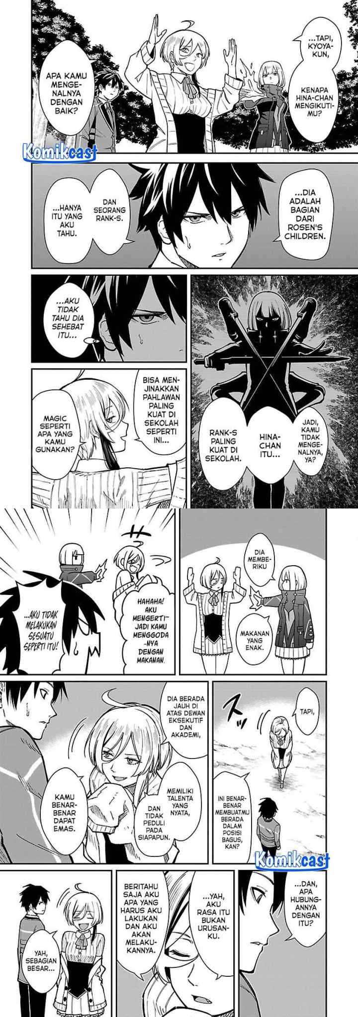 Saikyou no Maou ni Kitaerareta Yuusha Isekai Kikanshatati no Gakuen de Musou Suru chapter 30 halaman 4