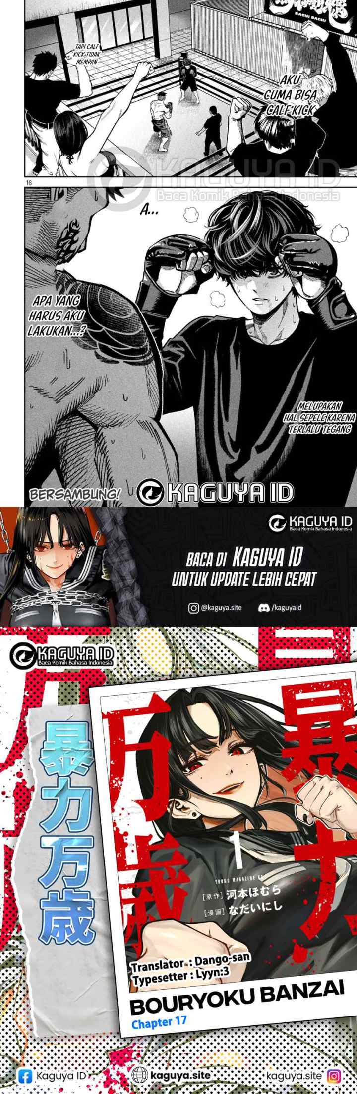 Bouryoku Banzai chapter 17 halaman 10