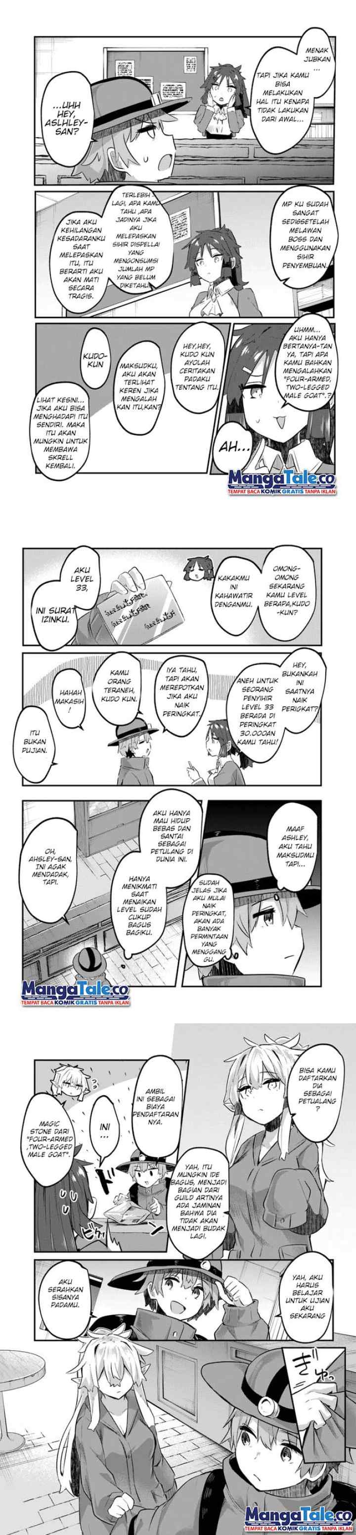 Houkago no Meikyuu Boukensha: Nippon to Isekai wo Ikiki Dekiru You ni Natta Boku wa Level Up ni Isoshimi Masu chapter 1 halaman 13