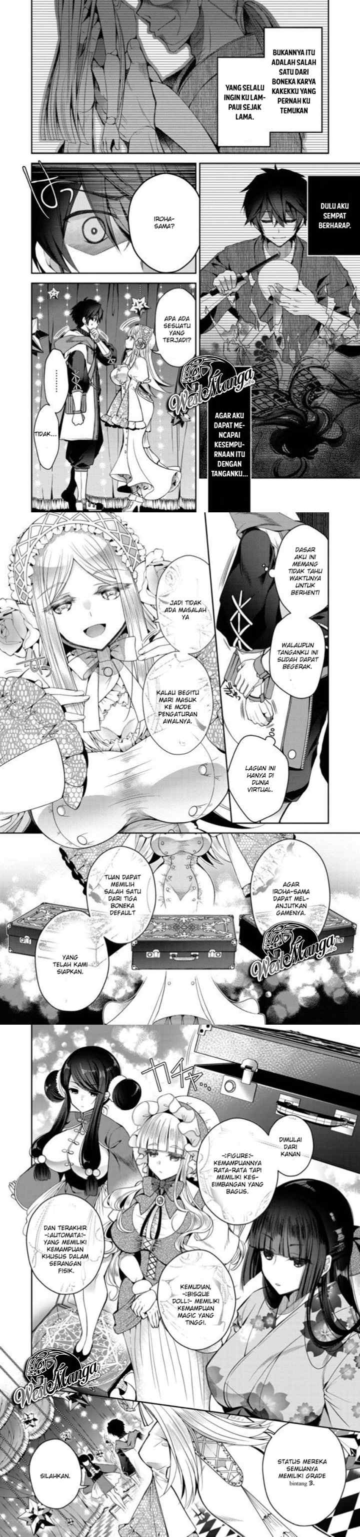 Retire Shita Ningyoushi no MMO Kikou Jojishi chapter 1.1 halaman 6