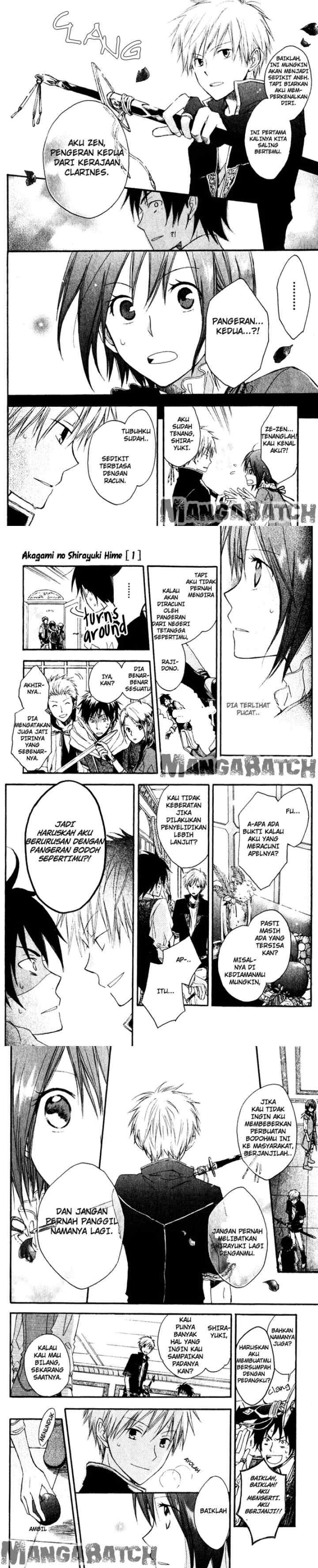 Akagami no Shirayukihime chapter 1 halaman 12