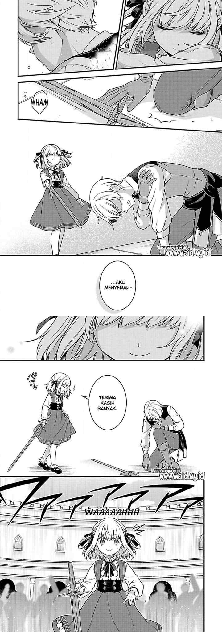 Eiyuu-ou, bu o Kiwameru tame tensei su - Soshite, Sekai Saikyou no Minarai Kishi ♀~ chapter 3 halaman 12