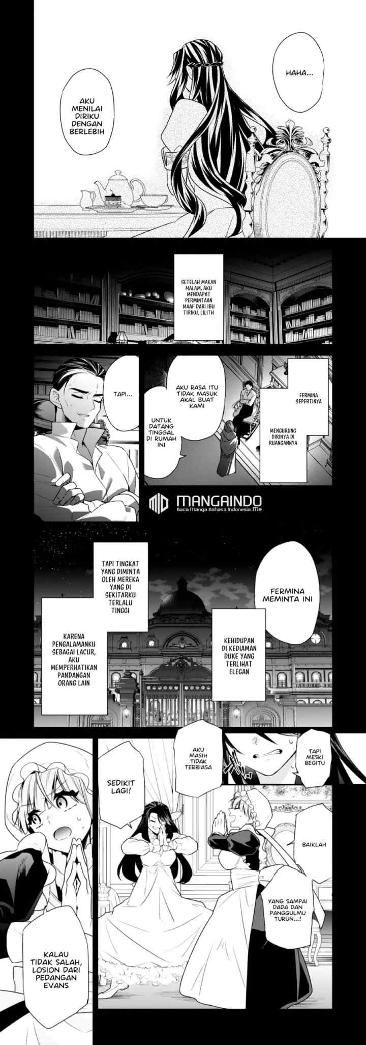 Danzaisareta Akuyaku Reijou wa, Gyakkou shite Kanpeki na Akujo wo Mezasu chapter 4 halaman 14