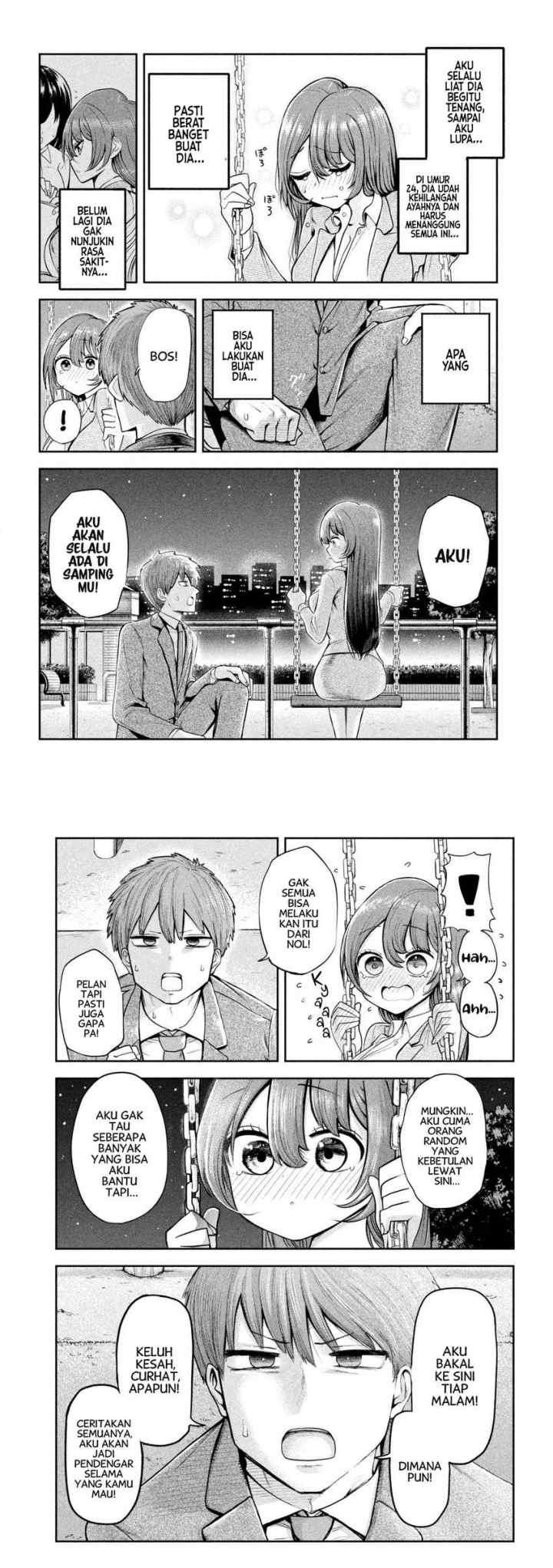 Shachou to Sake to Hoshi chapter 2 halaman 8