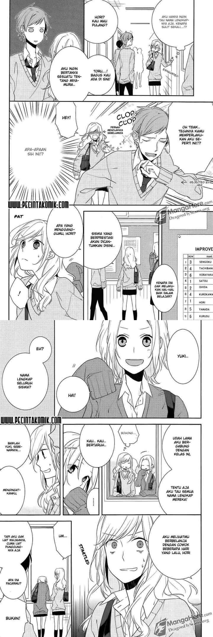 Horimiya chapter 4 halaman 6