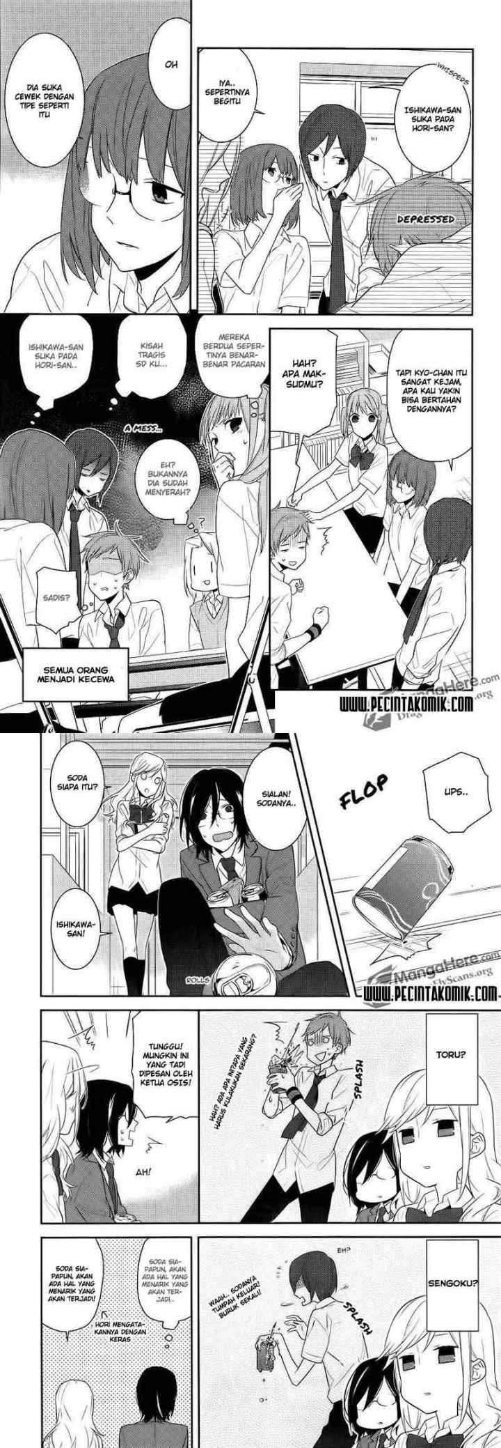 Horimiya chapter 16 halaman 11