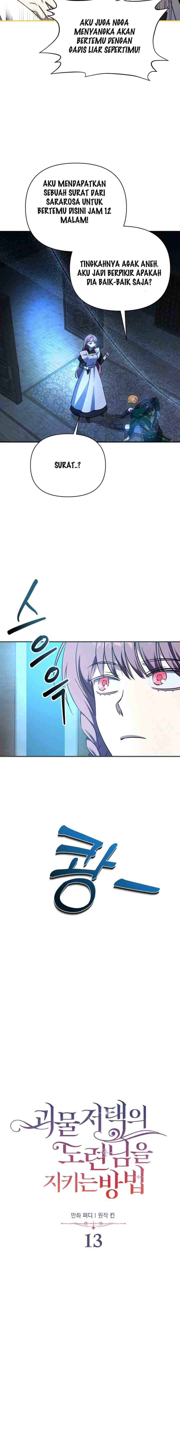 How To Protect The Master Of The Monster Mansion chapter 13 halaman 8