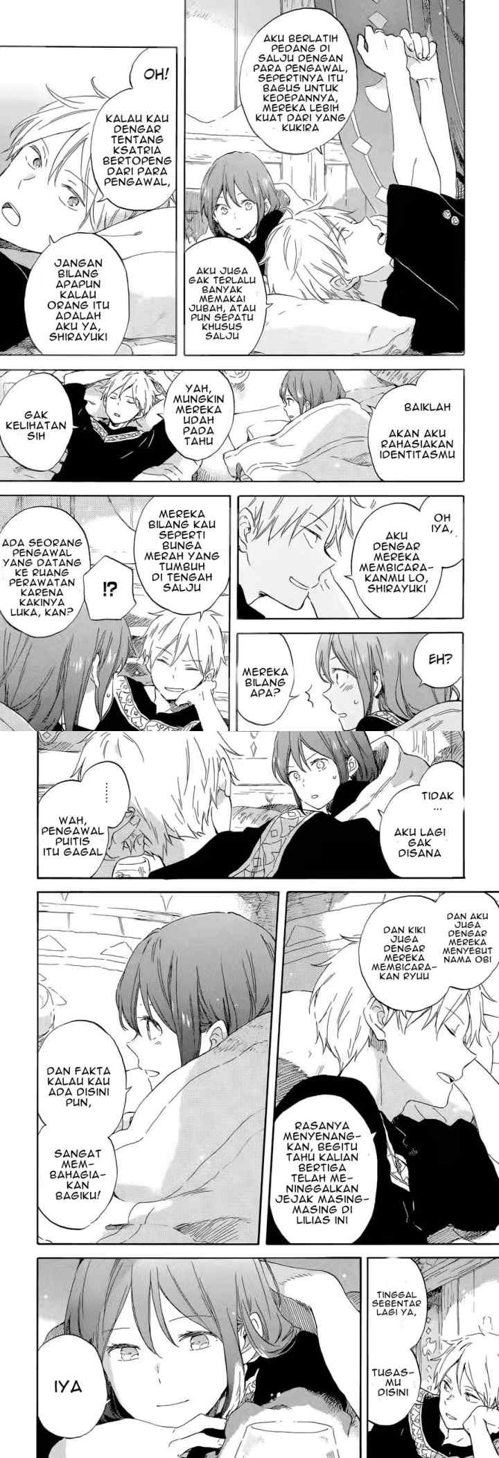 Akagami no Shirayukihime chapter 100 halaman 12