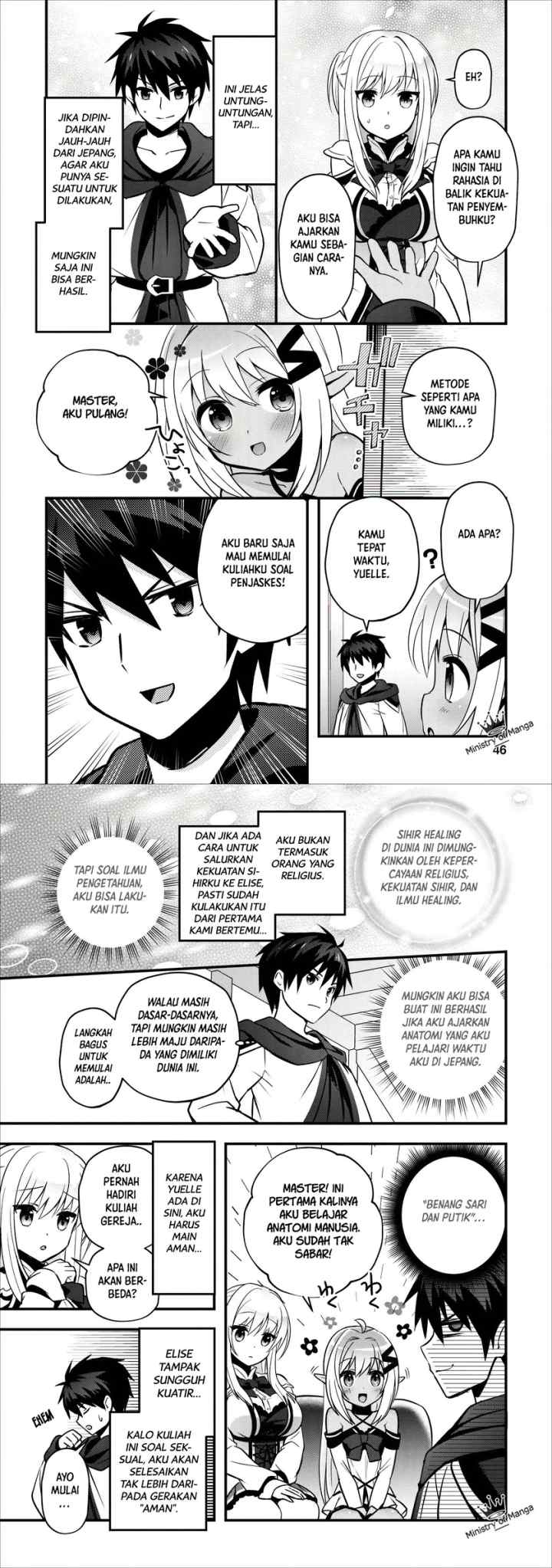 Isekai no Meikyuu Toshi de Chiyu Mahoutsukai Yattemasu chapter 12 halaman 8