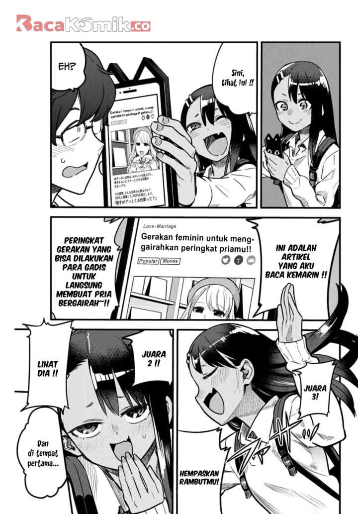 Ijiranaide, Nagatoro-san chapter 63 halaman 8