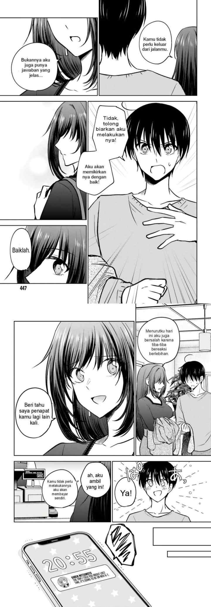 Kanojo ga Senpai ni NTR-reta node, Senpai no Kanojo wo NTR-masu chapter 8 halaman 6