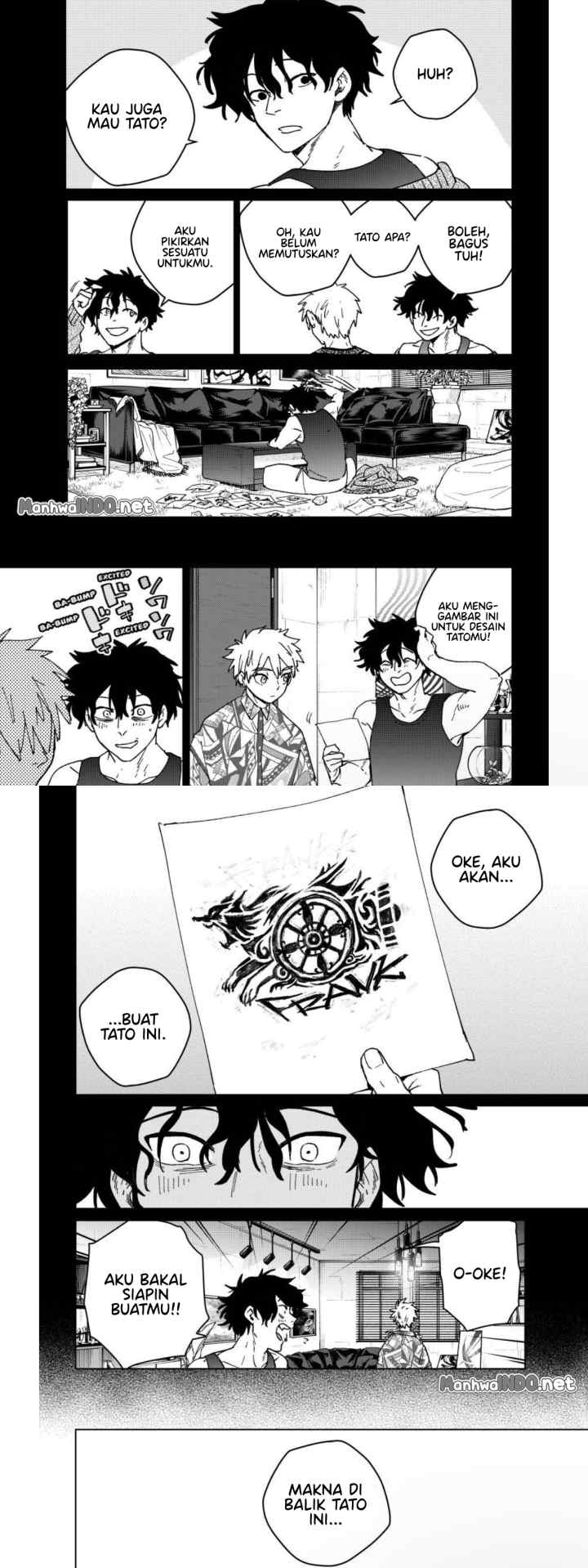 Wind Breaker (NII Satoru) chapter 152 halaman 7