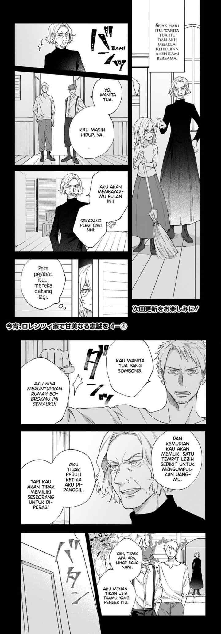 Koyoi, Lorenzi-ke de Kanbi naru Chuusei wo chapter 4 halaman 13