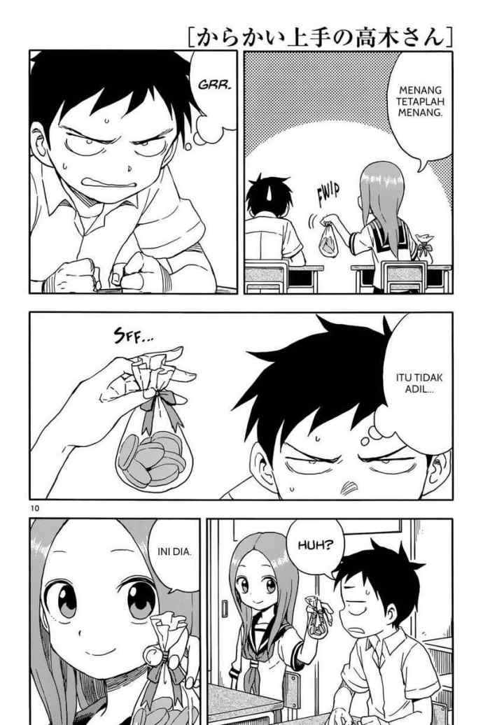 Karakai Jouzu no Takagi-san chapter 88 halaman 11
