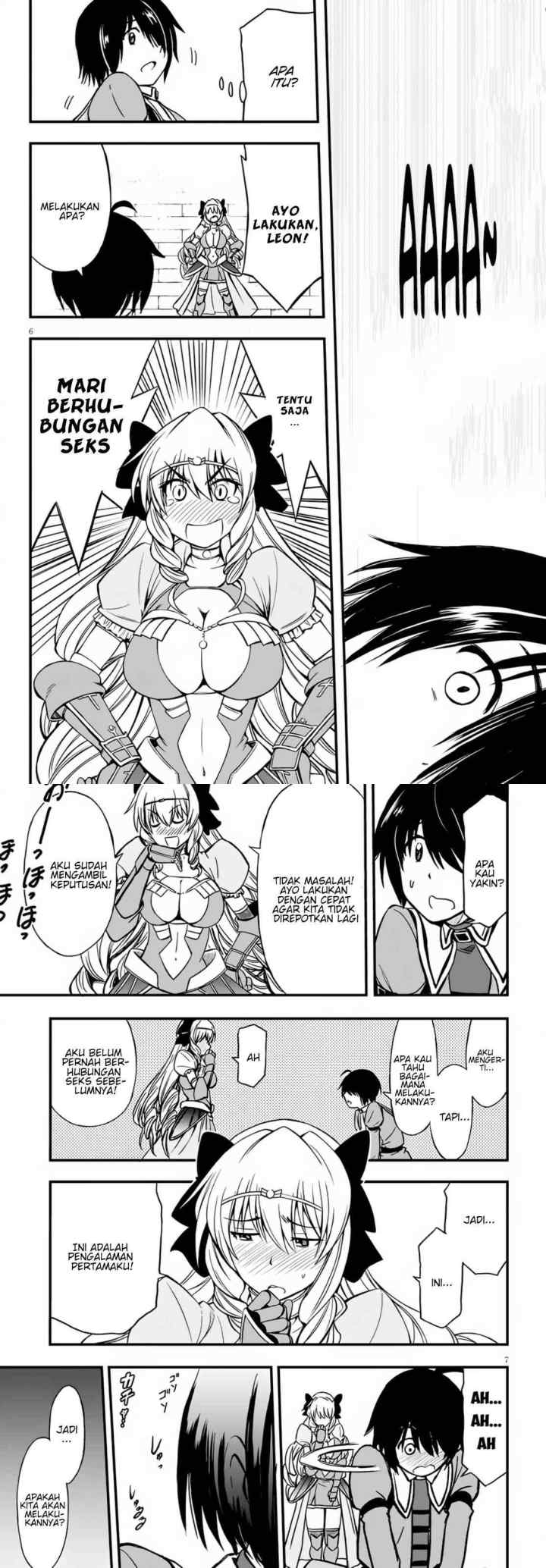 Hazure Akamadoushi ha Kenjyatime ni Musou suru chapter 6 halaman 4