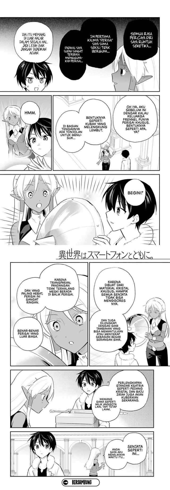 Isekai wa Smartphone to Tomo ni chapter 103 halaman 17
