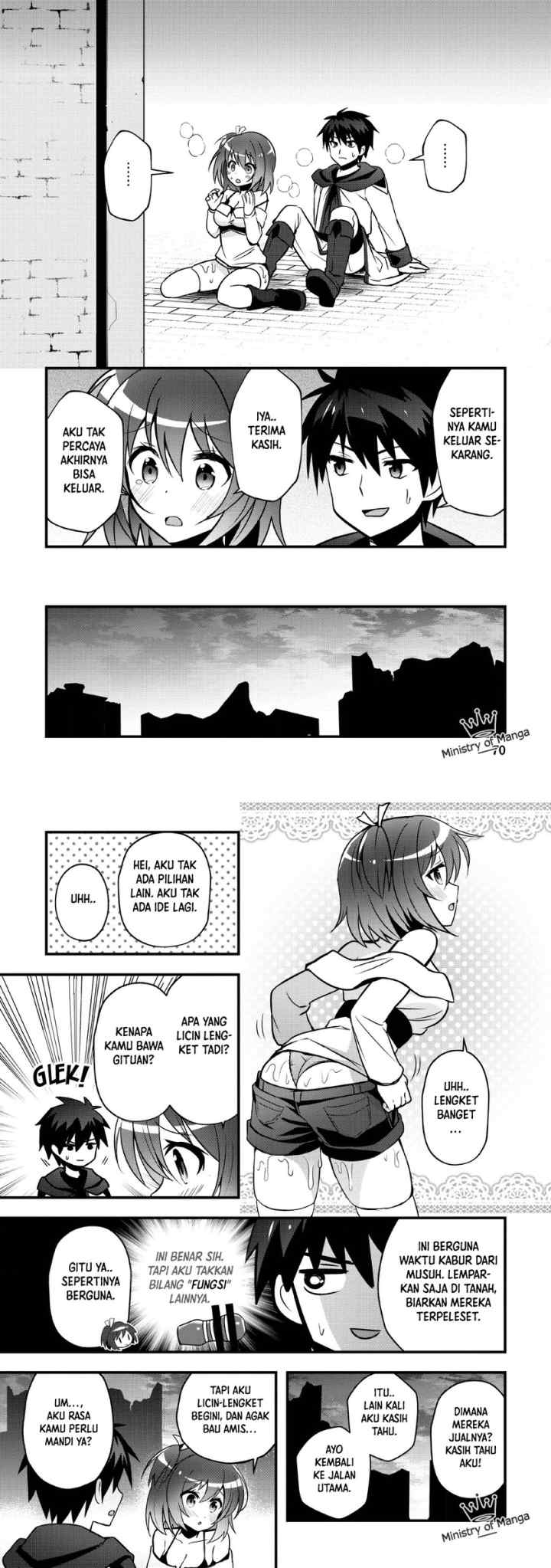 Isekai no Meikyuu Toshi de Chiyu Mahoutsukai Yattemasu chapter 13 halaman 6