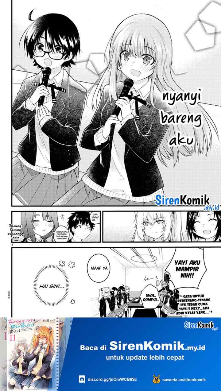 Koe ga dasenai Shoujo wa chapter 153 halaman 9