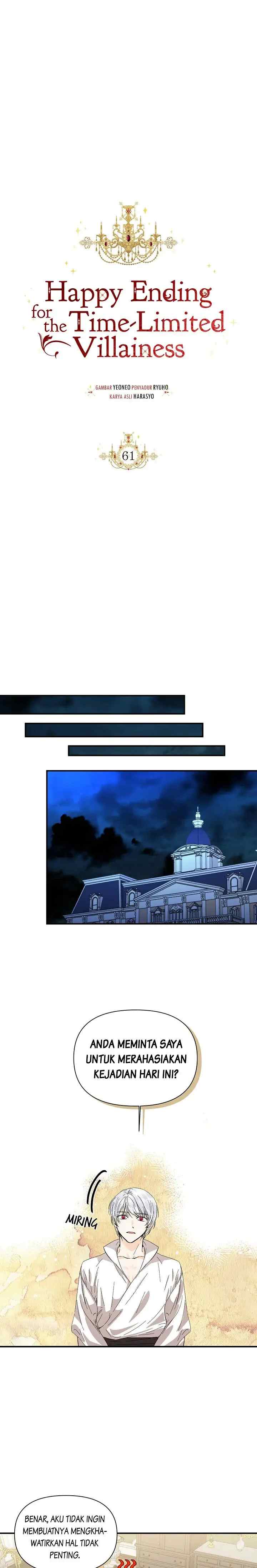 Happy Ending for the Time-Limited Villainess chapter 61 halaman 7
