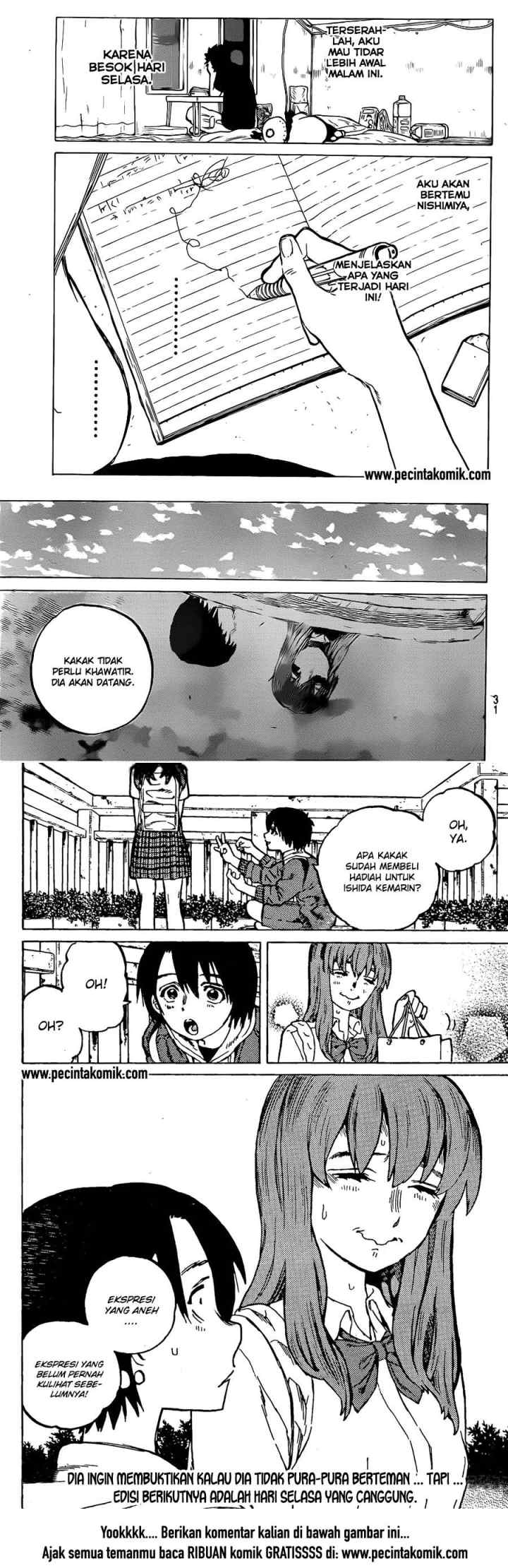 Koe no Katachi chapter 21 halaman 12