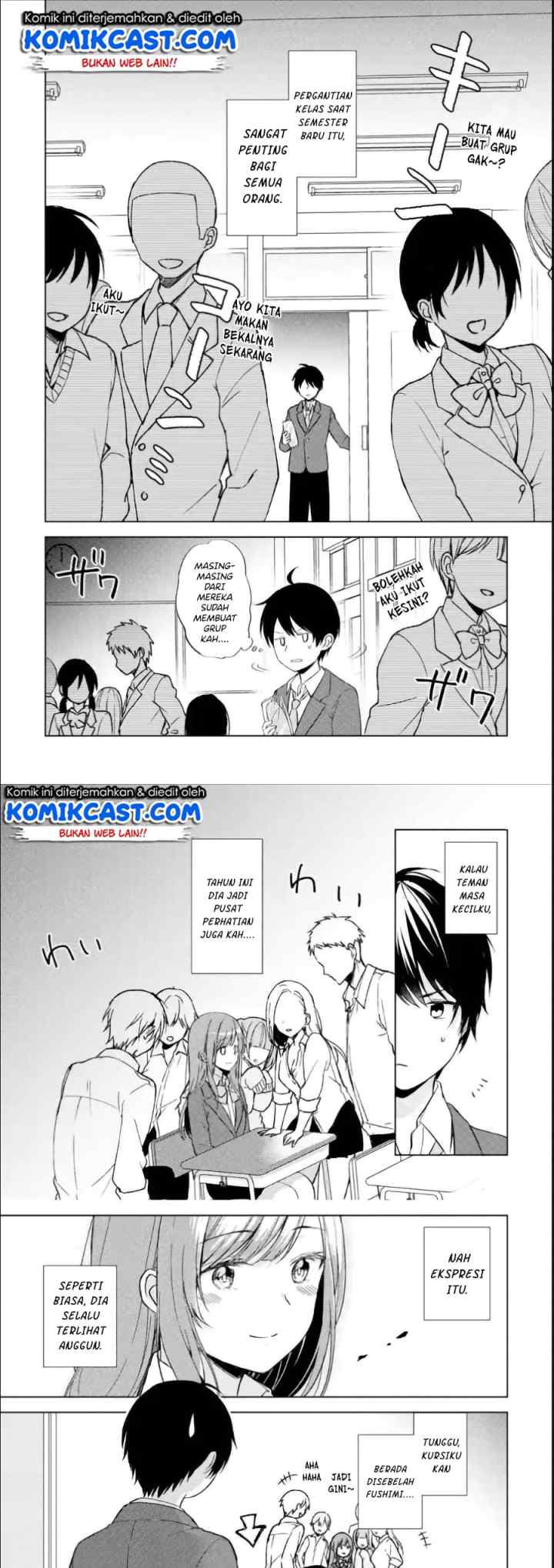 Chikan Saresou ni Natteiru S-kyuu Bishoujo wo Tasuketara Tonari no Seki no Osanajimi datta chapter 2 halaman 4