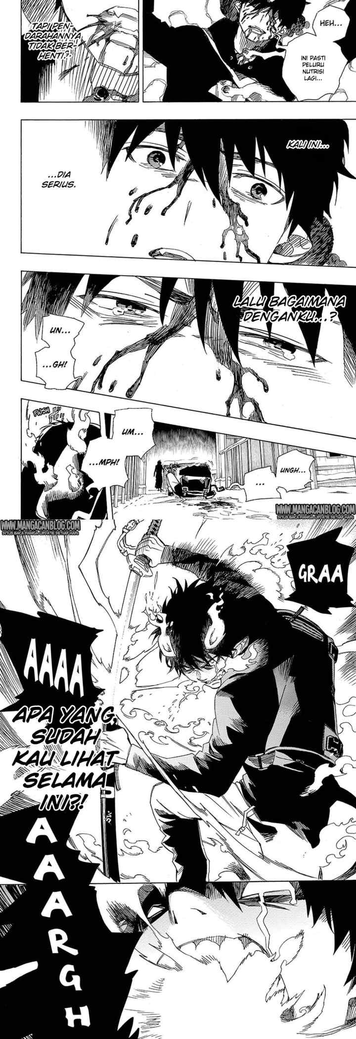 Ao No Exorcist chapter 96 halaman 15