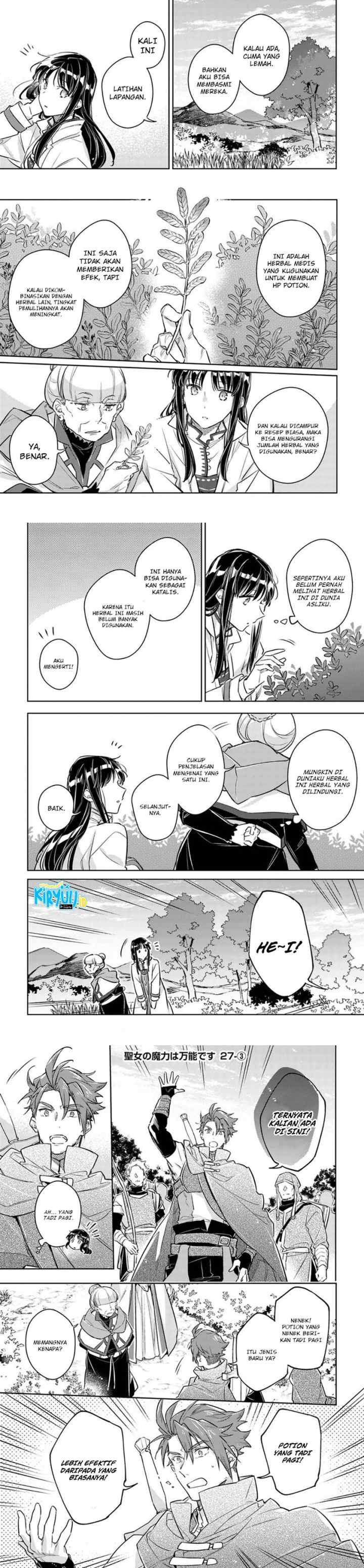 Seijo no Maryoku wa Bannou desu chapter 27 halaman 6