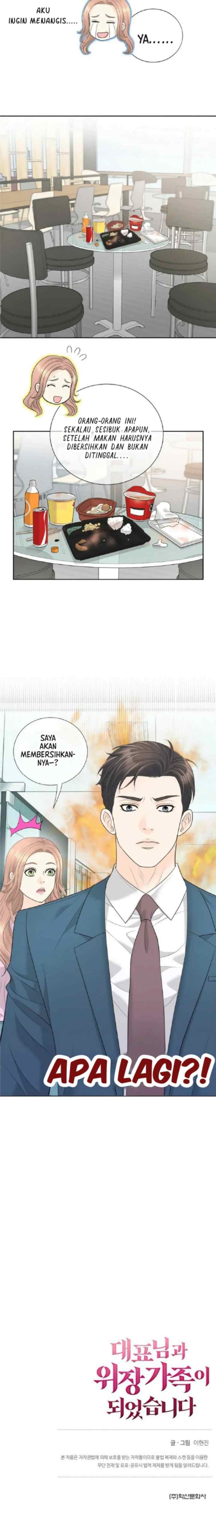 I Became a Fake Family With My Boss chapter 7 halaman 15