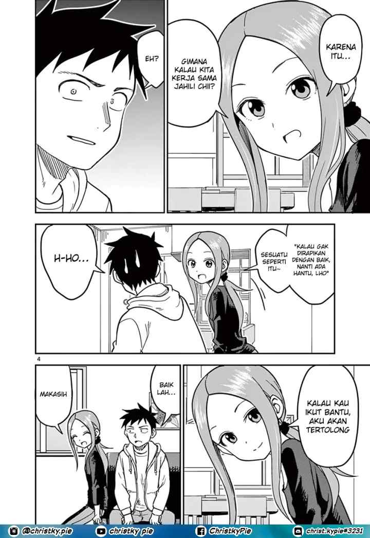 Karakai Jouzu no (Moto) Takagi-san chapter 133 halaman 4