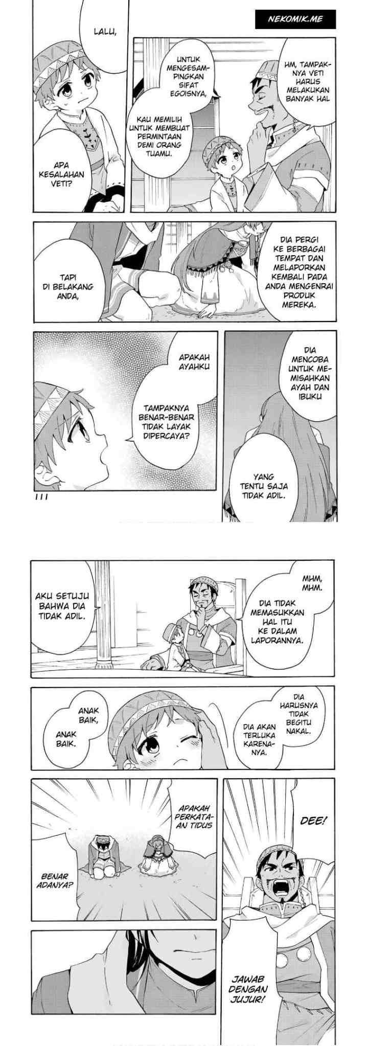 Tada Shiawasena Isekai Kazoku Seikatsu chapter 17 halaman 17