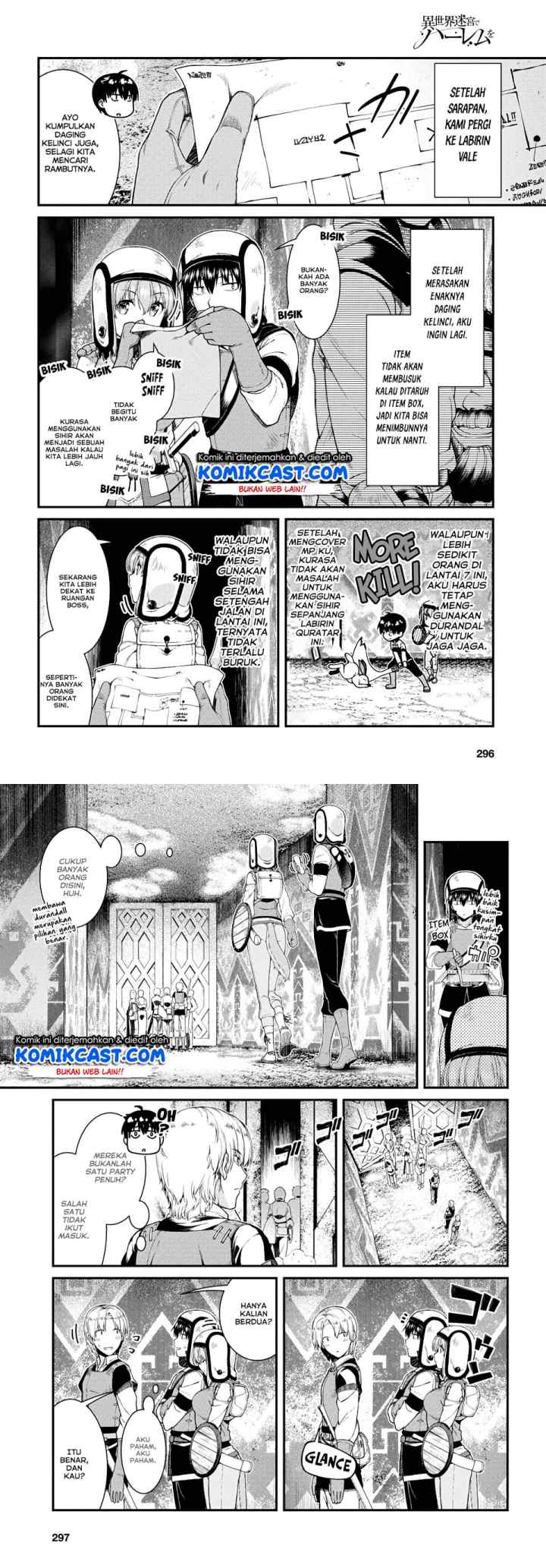 Isekai Meikyuu de Harem wo chapter 34 halaman 9