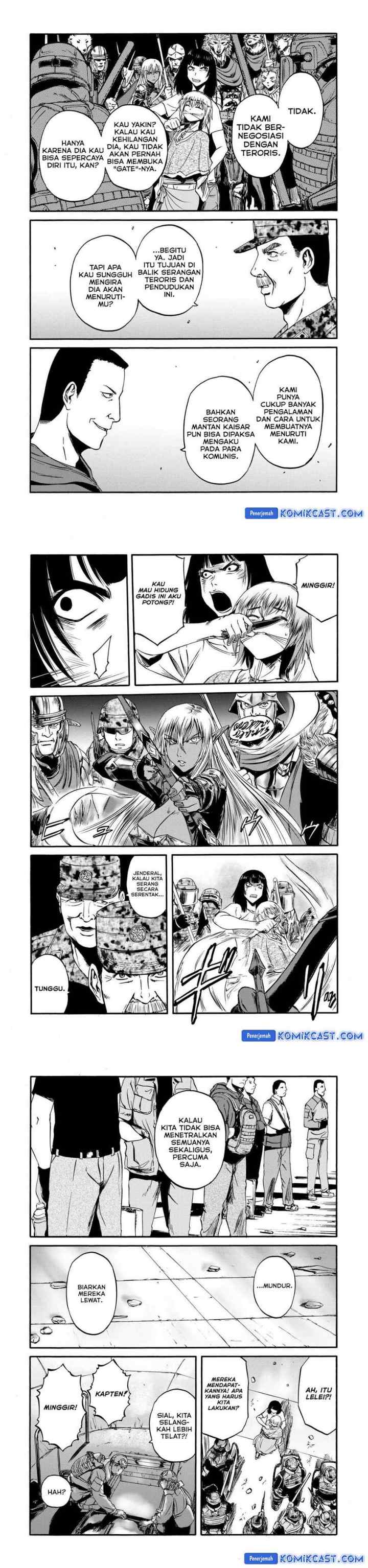 GATE - Jieitai Kanochi nite, Kaku Tatakaeri chapter 140 halaman 5